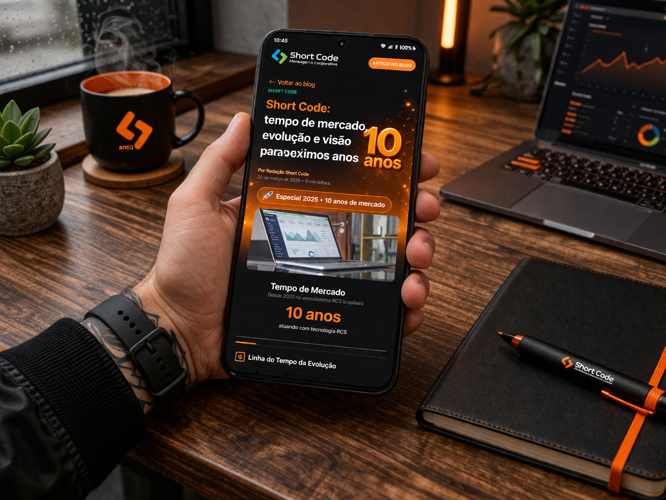 Short Code: tempo de mercado